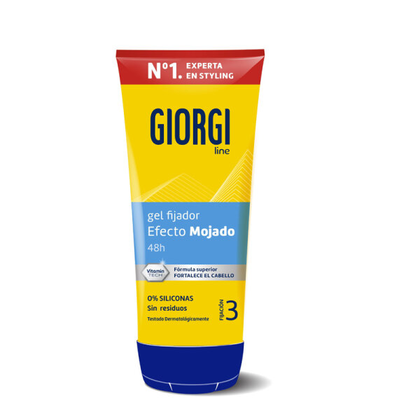 Gel Fijador Efecto Mojado - Styling Gel mit leichtem Halt für Nasseffektt Finish 170ml