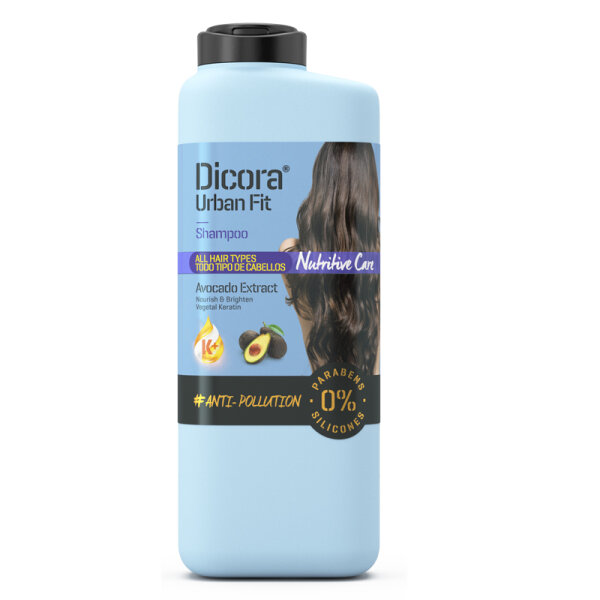 DICORA Shampoo für alle Haartypen  mit Avocadoextrakt 400ml