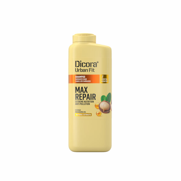 DICORA Shampoo für strapaziertes Haar mit Macadamiaöl 400ml