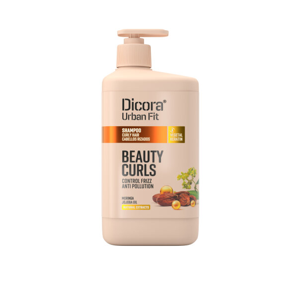 DICORA nährendes Shampoo für lockiges Haar mit 800ml