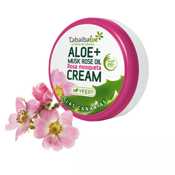 Tabaibaloe Vegan - Aloe Vera + Hagebutte Gesichts- und Körpercreme 50ml